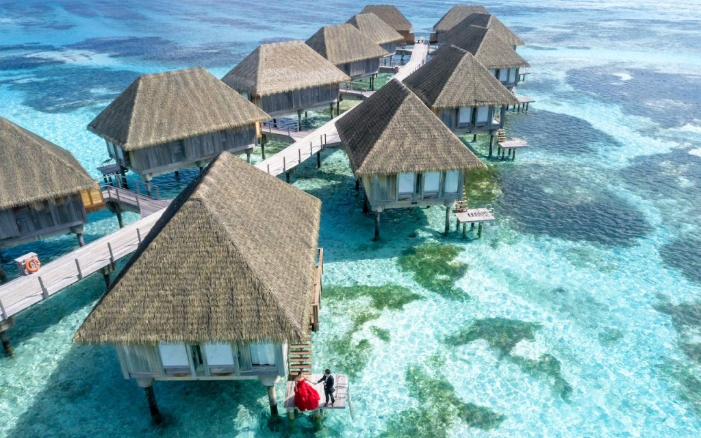 Malediven watervilla